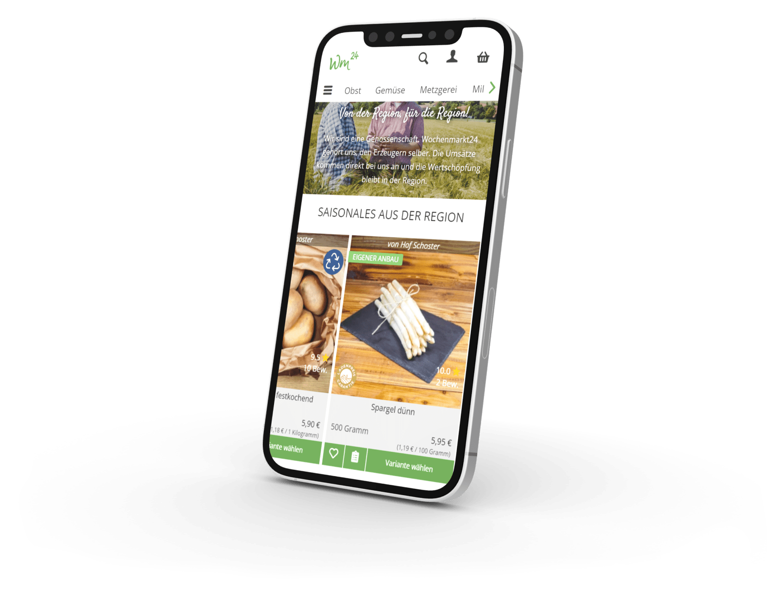 Hof Schoster Frische Produkte direkt ab Hof